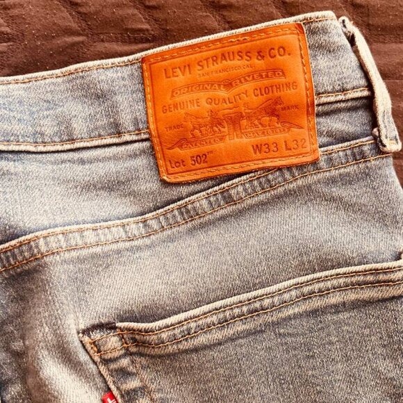 Levi's 502 Taper Fit Men's Jeans - Picture 4 of 7